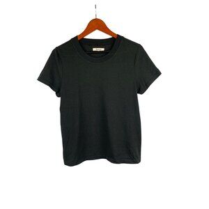 Madewell Womens Black Cotton Tee Shirt M